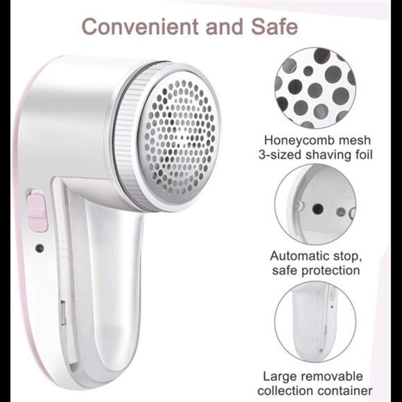 Fabric Shaver Defuzzer, Rechargeable Lint Remover, Electric Sweater Shaver - Picture 5 of 8